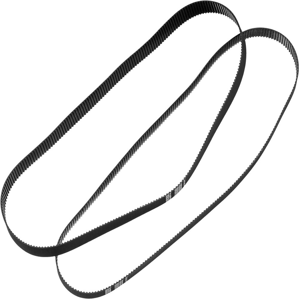 Drive Belt set of 2 Fits - SUNBEAM 5890 BREAD MAKER BREAD MACHINE - High Strength Rubber Belt - Replacement Drive Belt - Made In The USA!- Toothed Drive Belt