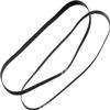 Drive Belt set of 2 Fits - SUNBEAM 5890 BREAD MAKER BREAD MACHINE - High Strength Rubber Belt - Replacement Drive Belt - Made In The USA!- Toothed Drive Belt view 1