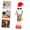 Anneome Beach Nutcracker Wooden Decor Hawaiian Themed Nutcracker for Home Decoration for Christmas and Festive Celebrations for view 1