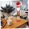 Anneome Beach Nutcracker Wooden Decor Hawaiian Themed Nutcracker for Home Decoration for Christmas and Festive Celebrations for view 4