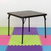 Classroom Essentials Kids Black Folding Table view 1