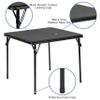 Classroom Essentials Kids Black Folding Table view 4