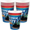 Multicolor Hot Wheels Cups (9 oz) Pack of 8 - Durable & Reusable Themed Cups, Perfect for Kids' Parties view 1
