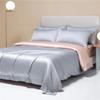 Bedding Set Duvet Cover Set Soild Colors Single Queen King Bed Cover Quilt Cover Soft Comfort Cool Summer 4 Pieces hyl 160x210cm view 2