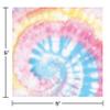 Trendware Tie Dye Party Beverage Napkins, 48 Count view 2