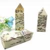 NSIXSURIM Beautiful 1 Pack of Stone Tree Agate Points Pylon Power Stones Crystals and Stones(60-80mm) view 4