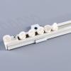 TZUFA Ceiling Curtain Track White, Aluminum Curtain Rod Ultra-Thin Curtain Rail with Roller, Curtain Pole for Bedroom/Balcony/Bay Window/Hotel/Office(360cm/3 * 120cm) view 3