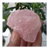 NSIXSURIM 1pcs 50g Rough Rose Quartz Crystals Lucky Stone Crystals and Stones(80g-120g) view 2