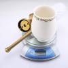 Toilet Brush Holder Retro Toilet Brush Holder Ceramic Brush Cup Brass Brush Holder Round Brush Head All-round Cleaning Toilet Bowl Brush Set Toilet Brush Holders view 3