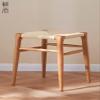 YNWDBY Foot Stool Handmade Black Walnut Low Stool Solid Wood Shoe Stool Entryway Bench(A) view 4