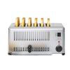 6 Slice Toaster, 6 Slot Commercial Toaster, Stainless Steel Toaster, Electric Bread Toaster with Timer Function, 5 Browning Levels, and Removable Drawer-type Crumb Tray view 1