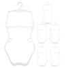 HOLIDYOYO 6pcs Boy Girl Clothes Hangers Boy Girl's Swimwear Rack for Closet Organization Space-Saving Design for Wardrobe Management view 1