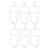 HOLIDYOYO 6pcs Boy Girl Clothes Hangers Boy Girl's Swimwear Rack for Closet Organization Space-Saving Design for Wardrobe Management view 2