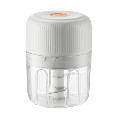 ELECTRIC GARLIC MINCE, 250ML Food Chopper USB, Mini Vegetable Chopper, Garlic Mincer, Onion Chopper, Portable Small Food Processor (white)