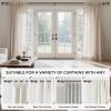 HeiDear 2 Pack Curtain Rods for Windows 30 to 45 Inches, 5/8" Bronze Metal Curtain Rod, Adjustable Single Window Rods for Bedroom, Living Room, Kitchen, Office view 4