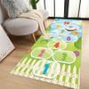 Rugroom Hopscotch Game Carpet Digital Learning and Non-Slip Crawling Mats, 2.6 x 12ft view 1