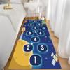 RUGROOM Blue Outer Space Kids Play Rug Digital Kids Toddler Playmat Anti-Slip Solar System Planets Anti-Slip Toddler Mat Boys Girls Bedroom Bedside Rugs Easy to Clean Washable 2X4ft view 2