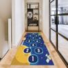 RUGROOM Blue Outer Space Kids Play Rug Digital Kids Toddler Playmat Anti-Slip Solar System Planets Anti-Slip Toddler Mat Boys Girls Bedroom Bedside Rugs Easy to Clean Washable 2X4ft view 3
