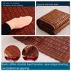 SUSEHXD Summer Bamboo Bed Mat Mattress Topper Pad, Foldable Summer Bed Mat, Breathable Cool Absorb Sweat Summer Sleeping Mat for Home Bedroom School Dormitory(0.8 * 1.9m) view 3