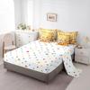 7 Piece Thanksgiving Day Gifts Bed in a Bag for Boys Girls Cute Fox Hedgehog Squirrel Owl Sheet Set Autumn Harvest Fall Decor Bedding Comforter Fall Season Farm Pumpkin Cushion Covers Full view 4