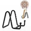 YCLYC Picture Stands for Display-3 Pack 3 Inch Black Metal & 62.8in Cable Cover Wall White view 2