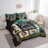 7 Piece Duck Hunting Bed in a Bag Queen - Rustic Farmhouse Theme Bedding Set with Comforter and Cushion Covers view 2