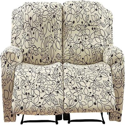 ZYANLING Arm Chair Cover Protector with Side Pockets 4/6/8-Pieces Stretch Sofa Covers for 1/2/3 Seat Reclining Couch Slipcoves Furniture Protector with Elastic Bottom Fitted Soft Washable