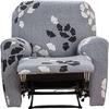 ZYANLING Arm Chair Cover Protector with Side Pockets 4/6/8-Pieces Stretch Sofa Covers for 1/2/3 Seat Reclining Couch Slipcoves Furniture Protector with Elastic Bottom Fitted Soft Washable view 1