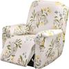 ZYANLING Recliner Chair Covers Lazy Boy Non Slip Recliner Covers Chair Protector Slipcover 1 Seat Stretch Printed Furniture Protector with Side Pocket Anti-Slip Fitted Recliner Cover view 1