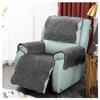 ZYANLING Recliner Chair Covers Lazy Boy Quilted 4-Pieces Recliner Sofa Slipcover Recliner Couch Covers for 1 seat,Washable Furniture Protector with Elastic Straps for Kids Dogs Pets view 1