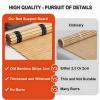 Enchantia 0.6x1.2m, Bed Boards for Under Mattress, Fold Rollable Waist Protector Mute Hard Bed Board, Mattress Support Harden Spine Guard Bamboo Ranked Skeleton for People of All Ages view 4