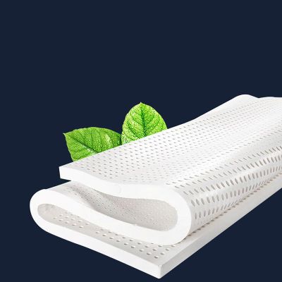 BIRJXVTO Natural Latex Mattress, Breathable,Soft and Comfortable Bed Toppers for Back Pain, Latex Mattress for Better Sleep,3in,120x200cm(47x79in)