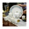 Cold kettle 8-piece ceramic water set, coffee set, household afternoon tea reception cup, kettle set, gift box Water Pitcher Set for Hot/Cold Water view 1