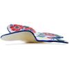 Polmedia Polish Pottery Butterfly Figurine UNIKAT - Poppies Meadow Pattern Handmade in Boleslawiec Poland + Certificate of Authenticity view 3