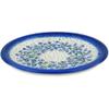 Polmedia Polish Pottery Lunch Plate UNIKAT - Stormy Vines Pattern Handmade in Boleslawiec Poland by Ceramika Bona + Certificate of Authenticity view 3