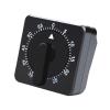 Hhaoran-9863 Small Digital Timer Kitchen Baking Timer, Learn Exercise Time Manager, Rotary Mechanical Timer for Classroom, Home, Study and Cooking(Black) view 1