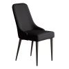 MARIYCH Dining Chairs Faux Leather Dining Room Chairs for Kitchen, Living Room Side Chair with Black Metal Legs, Upholstered Accent Chairs view 1