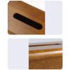 BABETRUE Tissue Holders New Chinese Paper Box Office Living Room Household Wooden Tissue Box Table Napkin Box Desktop Decoration Tissue Box Cover with Storage(A) view 3