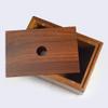 BABETRUE Tissue Holders New Chinese Paper Box Office Living Room Household Wooden Tissue Box Table Napkin Box Desktop Decoration Tissue Box Cover with Storage(A) view 4