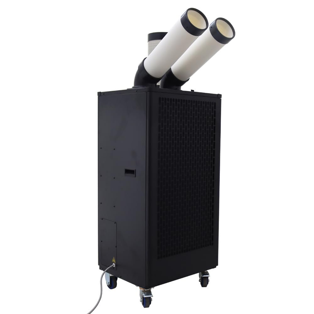 Banfluxion 220V Commercial Industrial Air Conditioner Portable Industrial Spot Cooler 2100W Mobile Air Conditioner 780m/h 15400BTU