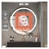 ZJSMP Bathroom Mirror, 30 inch Round Medicine Cabinet with Lights Led Medicine Cabinet with Defogger Illuminated Mirror Cabinet for Bathroom view 3