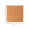 50 Terracotta Disposable 2 Ply Soft Dinner Cocktail Paper Napkins Gold Foil Edge Party Events Reception Catering Home Tableware Supplies view 3