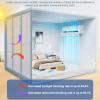 Heat Reflective Window Film,Aluminum Foil Insulation Film,100% Total Blackout Sun Protection Film,9mm Window Privacy Film,Anti UV Window Tint Film,for Home and Office (24"x53") view 2