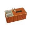 BABETRUE Tissue Holders Light Luxury Tissue Box Desktop Storage Tissue Box Home Decorative Paper Box Multi-functional Storage Box Rack Tissue Box Cover with Storage(C) view 1
