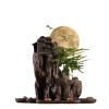 Fake Plant Decoration Simulation Tree Potted Decoration Ornaments Indoor Living Room Office Desktop Personality Bonsai Decoration with Tray Artificial Plants view 1
