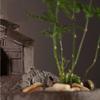 Fake Plant Decoration Simulation Tree Potted Decoration Ornaments Indoor Living Room Office Desktop Personality Bonsai Decoration with Tray Artificial Plants view 4