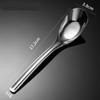 HIDEERPPY Silverware Set, 1/4/6/8/10/12 Pieces 304 Stainless Steel Spoons Thickened Household Spoons Flat-bottomed Spoons Deepened Spoons, Home Flatware Set(1 Piece) view 2
