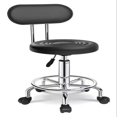 DXYOYONGMZ Rolling Stool, Height Adjustable Stool, Rolling Hydraulic Adjustable Stool for Doctor Esthetician Artist Home Small Office Desk