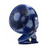 OLKWDAF5 Portable Small Fans, Ultra Quiet Table Fan, 5 Speeds Outdoor Fan, 720 Rotation Personal Cooling, Powerful Airflow, Rechargeable Desktop Fan for Office Dorm(Blue) view 1