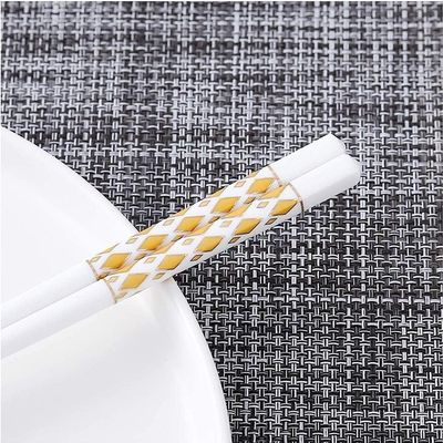 Chop Sticks Multipack reusableChopsticks, Japanese Porcelain Chopsticks Gift Set, 10 Pairs Ceramic Reusable Chopsticks(Color:7,Size:) (4 )(8)
